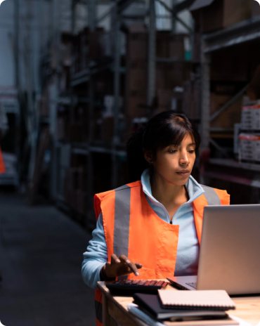 shipping warehouse worker